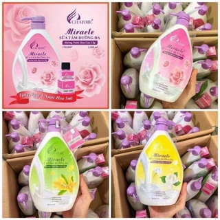Sữa tắm hương nước hoa miracle + tặng nước hoa mini 5ml