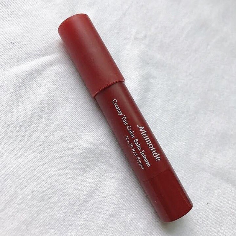 SON BÚT CHÌ MAMONDE CREAMY TINT COLOR BALM INTENSE MÀU 20