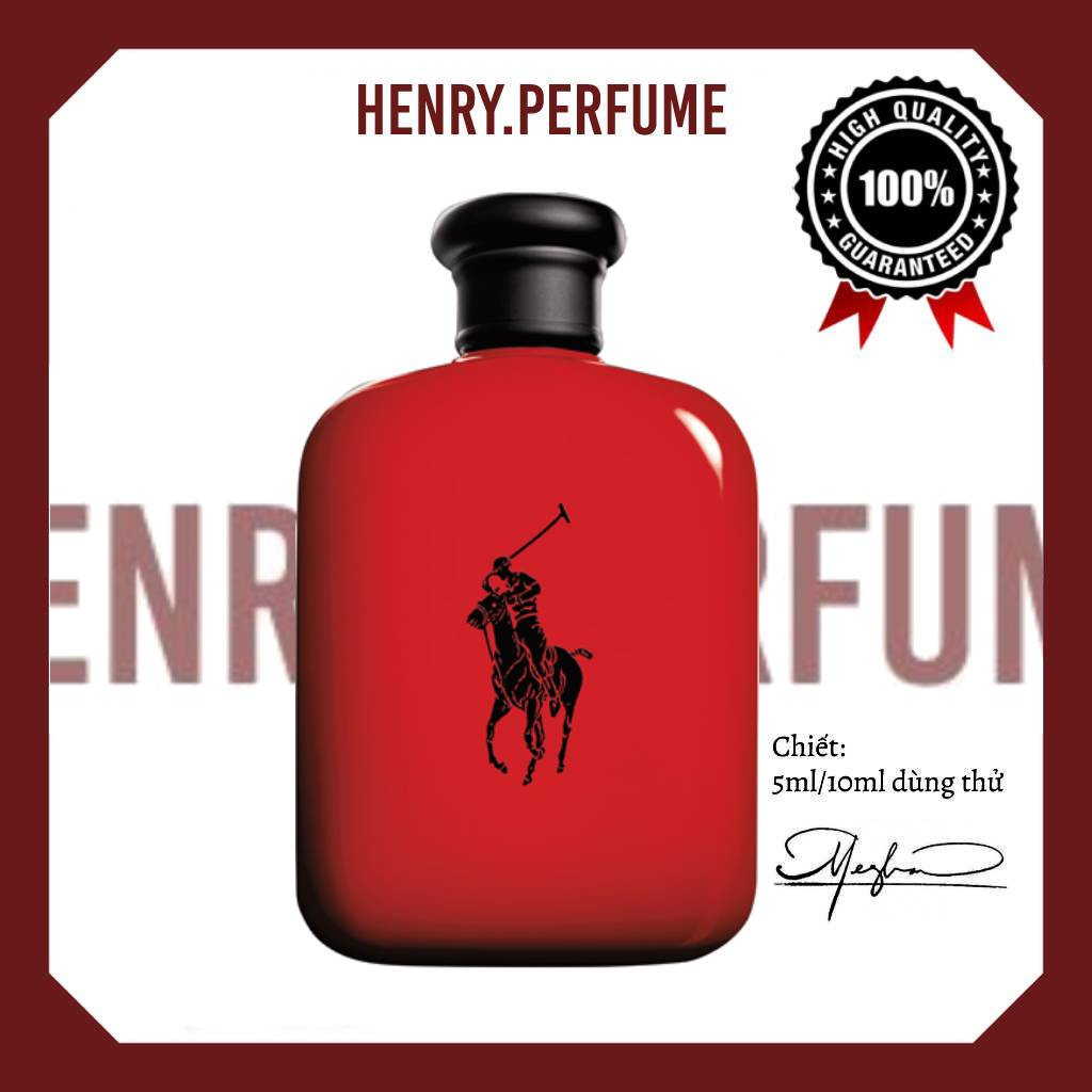 ⛅ Nước hoa Polo Red  Spray / Chuẩn authentic ®️