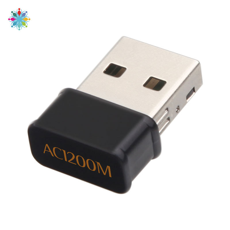 Usb Wifi 802.11ac 1200mbps Băng Tần Kép 2.4g / 5g Yktfq