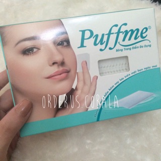 Bông tẩy trang PUFFME 2 mặt 