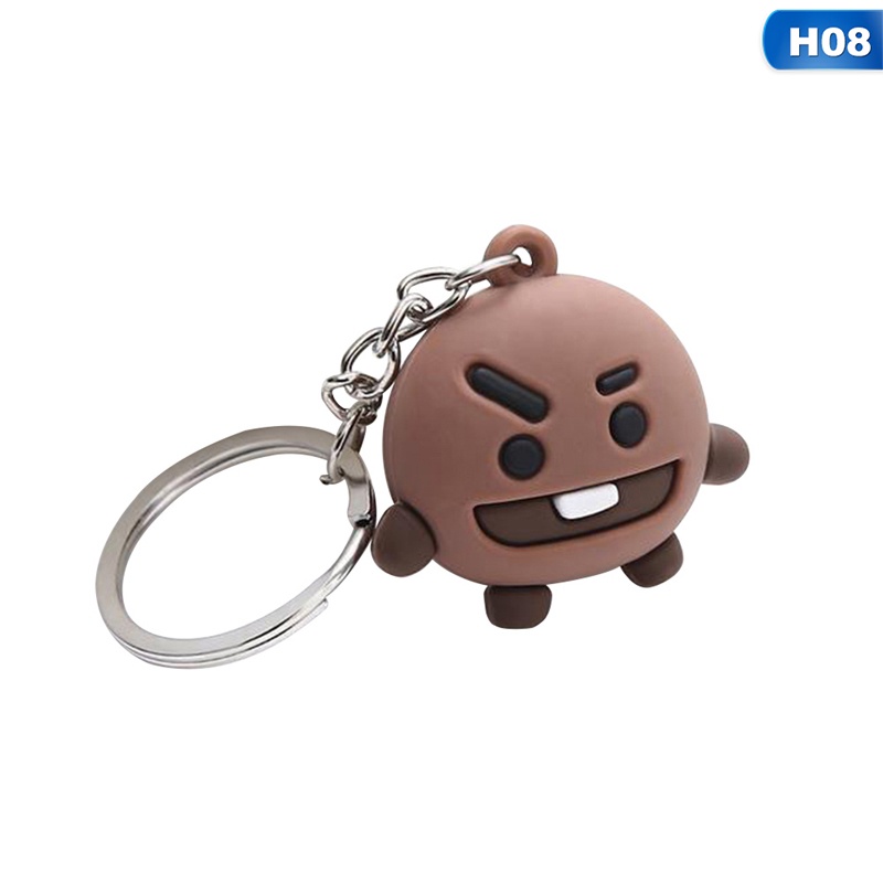 BTS BT21 Móc Khóa Hình Nhân Vật Bt21 Dễ Thương