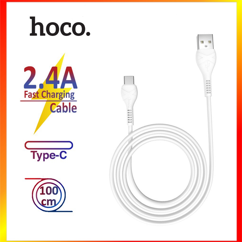 Cáp Hoco X37 Type-C Cáp Đồng Bộ Dữ Liệu Vỏ PVC Chống Rối Dài 1M - MrPhukien