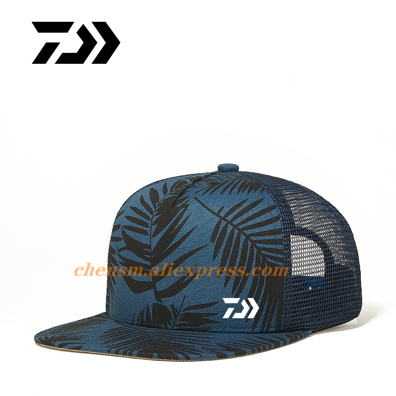 Daiwa Mũ Lưỡi Trai Thể Thao Họa Tiết Rằn Ri Thoáng Khí Thời Trang Mùa Hè Cho Nam