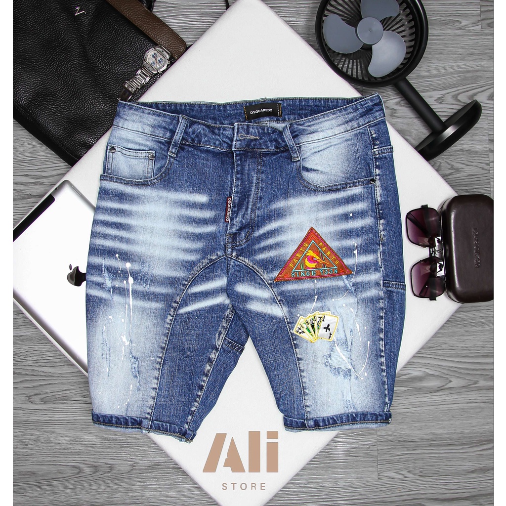 Quần jean nam bigsize 75-105kg Quần short DQ cao cấp