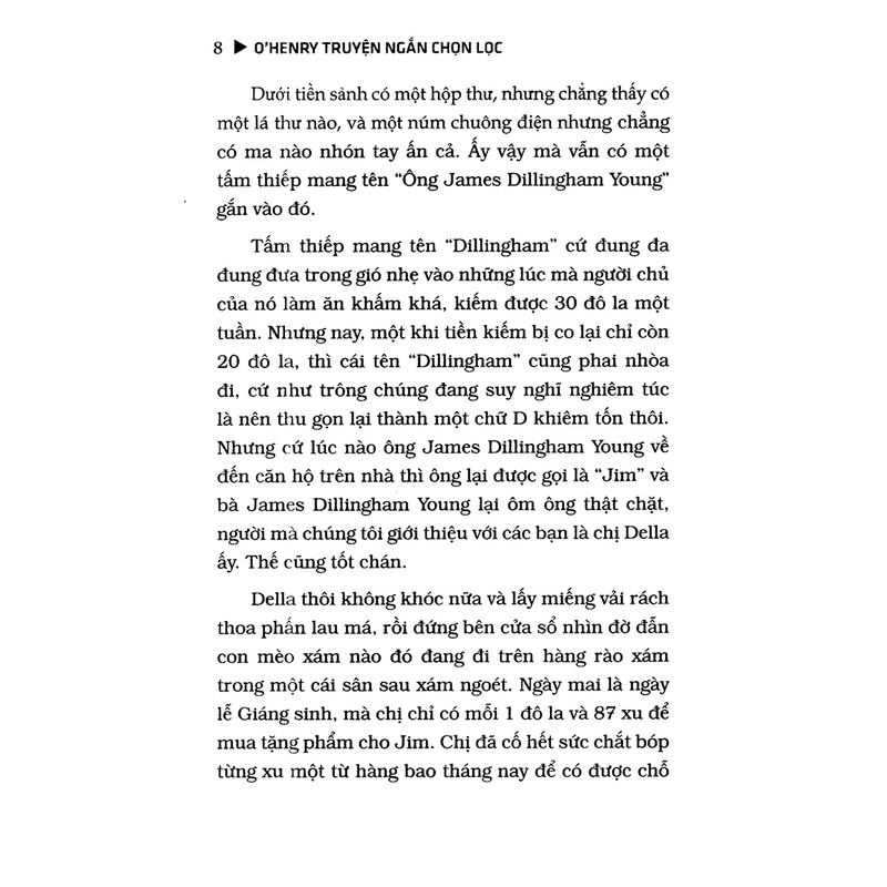 Sách -O’ Henry truyện ngắn chọn lọc (bìa cứng)