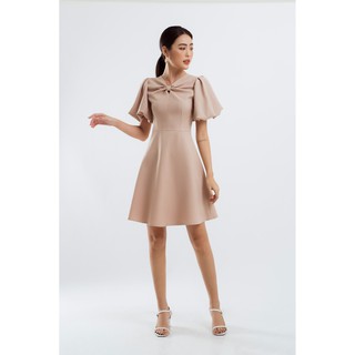 ĐẦM CỔ HOA TAY BÍ EDINI - D1230