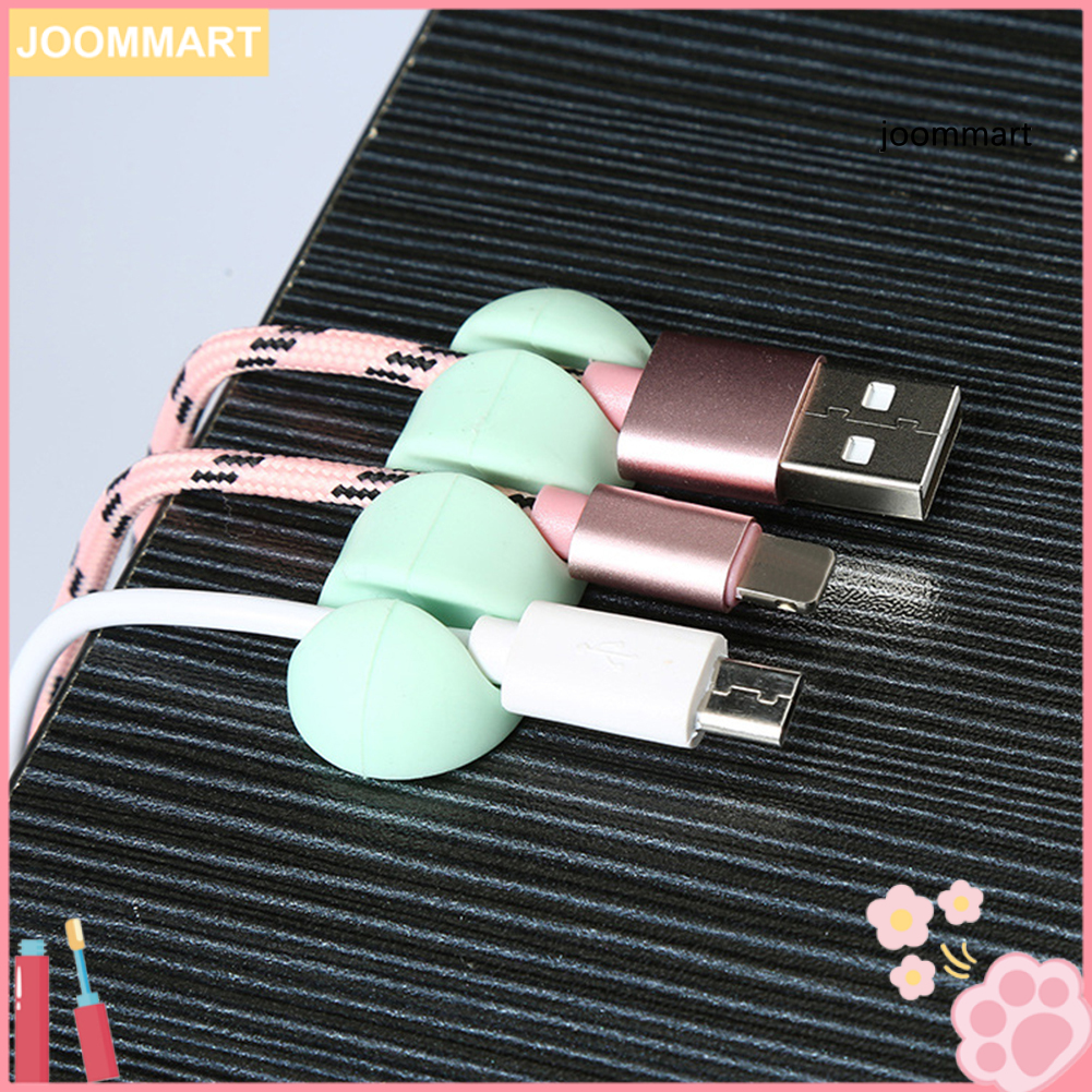 Set 2 kẹp dụng cụ giữ dây cáp bằng silicon tiện dụng