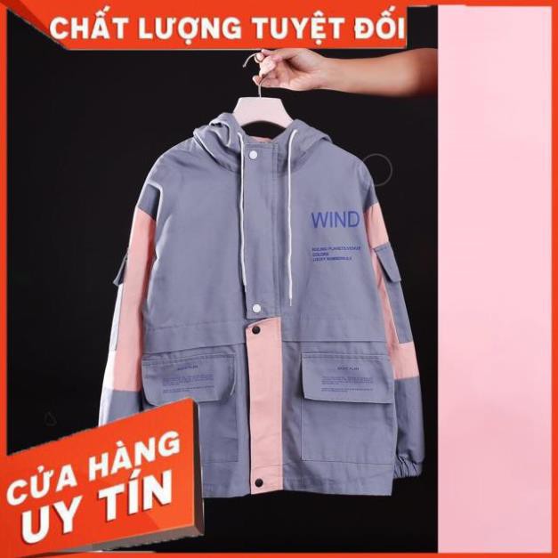 [Ảnh Thật + Video] Áo Khoác Kaki Wind Form Unisex Nam Nữ Mặc Đẹp-Chất Đẹp Như Ảnh | BigBuy360 - bigbuy360.vn