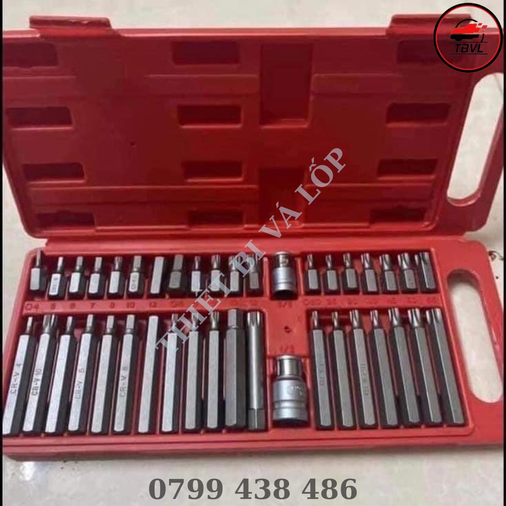Bộ lục giác hoa thị 40 chi tiết giá cực tốt