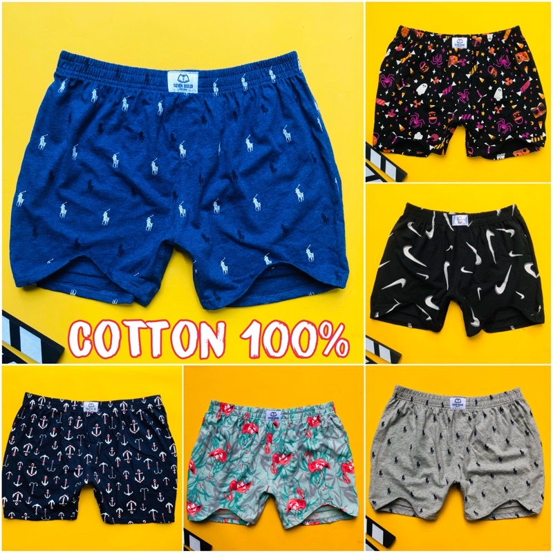 [RẺ VÔ ĐỊCH]Quần Đùi Ngủ Đập Tan Nóng Bức Cho Cả Nam và Nữ Chất Liệu Cotton 100% Cực Mát Mịn Co Giãn Tốt