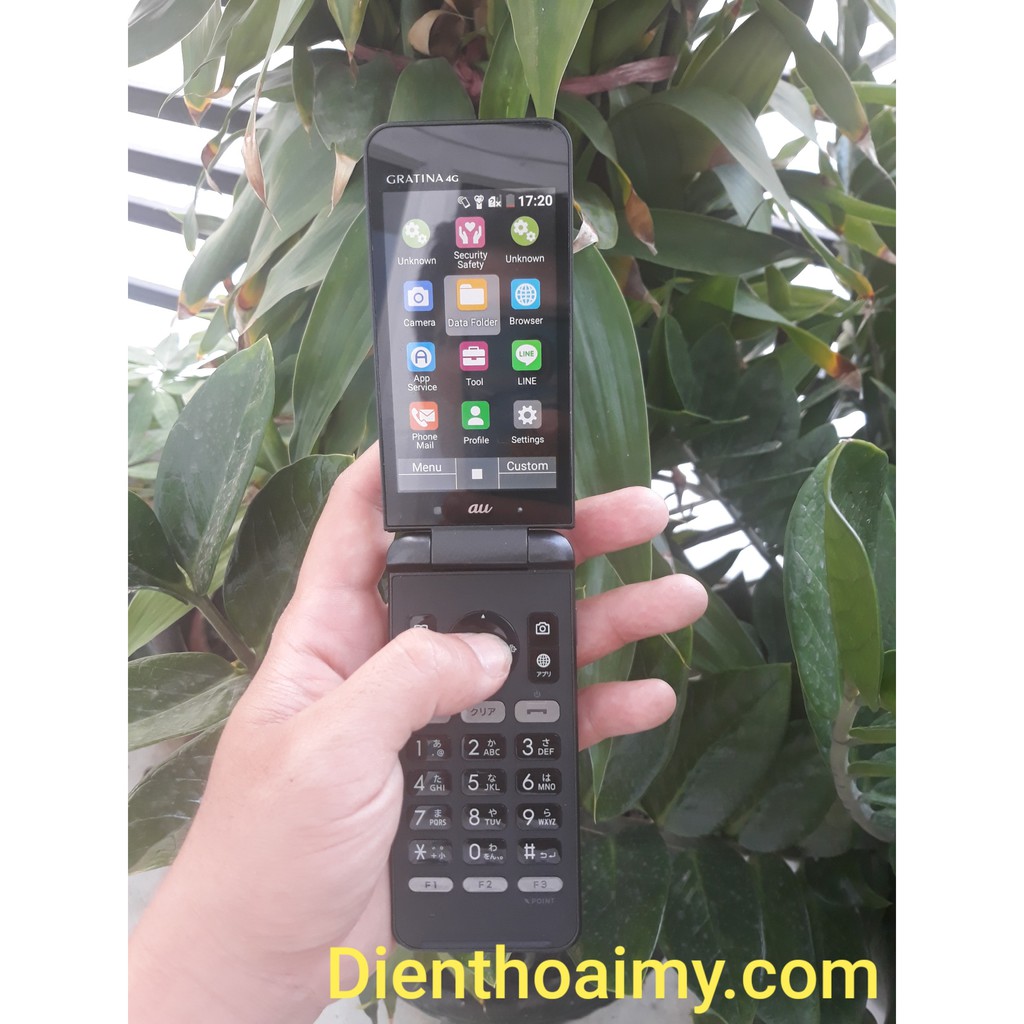 Điện thoại Kyocera Gratina 4G KYF31/ Kyocera 501KC, SIM 4G / Wifi / Chống nước