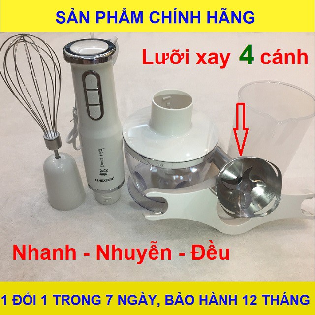 [Phiên Bản Đặc Biệt] Máy xay sinh tố cầm tay cao cấp chính hãng HAEGER