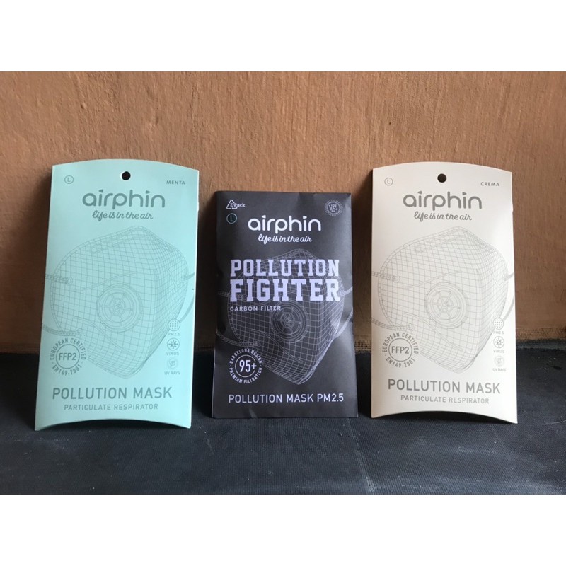 Khẩu trang AIRPHIN chống khói bụi, ô nhiễm bụi mịn PM 2.5 - Anti-pollutionPM 2.5 Mask | BigBuy360 - bigbuy360.vn