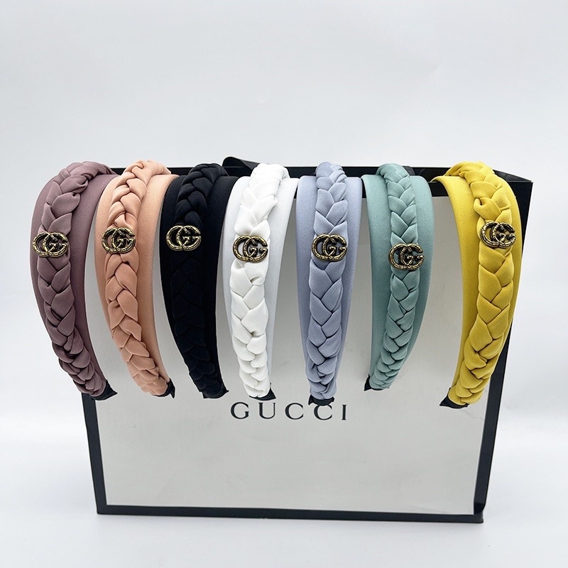 Băng Đô Dạng Bện Guccii Phong Cách Hàn Quốc Thời Trang Mùa Xuân