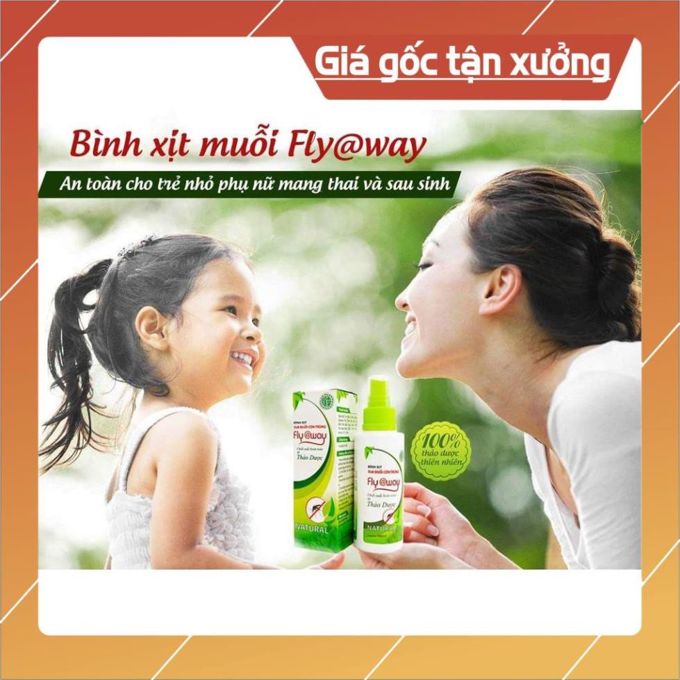 [GIÁ XƯỞNG] BÌNH XỊT XUA ĐUỔI CÔN TRÙNG FLY@WAY 100ml