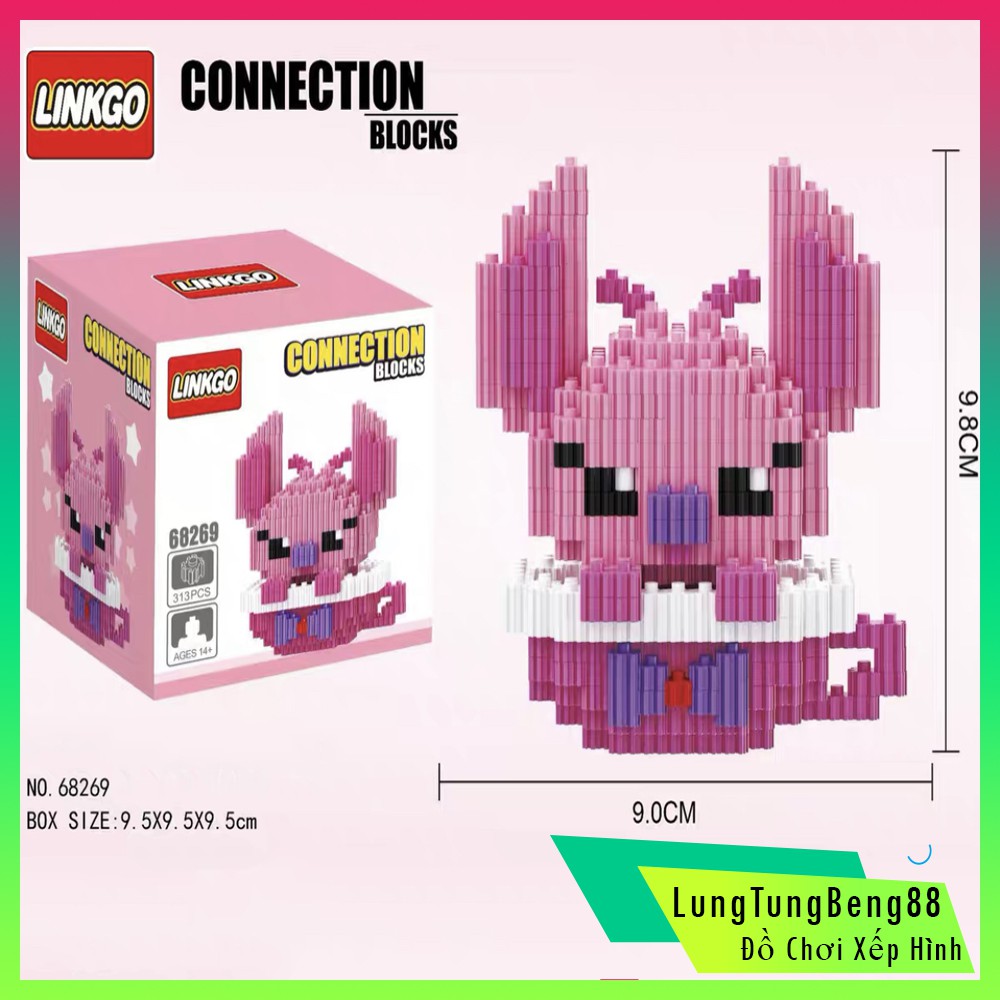 Xếp hình,lego  Cao Cấp Nhân Vật Kaws Hàng Có sẵn