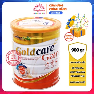[KÈM QUÀ] Sữa tăng cân Wincofood Goldcare Gain 900g – Dinh dưỡng cho người gầy, ốm yếu, chơi thể thao vận động nhiều