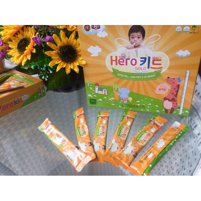 Hero Kid Gold - giúp bé ăn ngon, cao lớn - Nhập khẩu Hàn Quốc