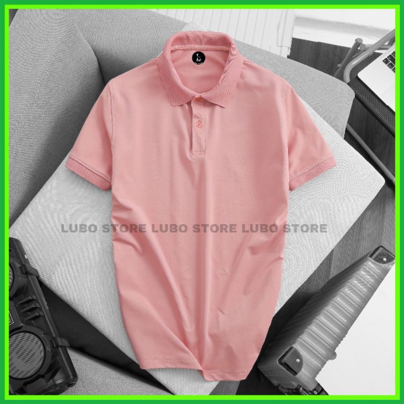 Tổng hợp nhiều màu áo thun nam nữ polo, áo cổ trụ cao cấp ngắn tay trơn.