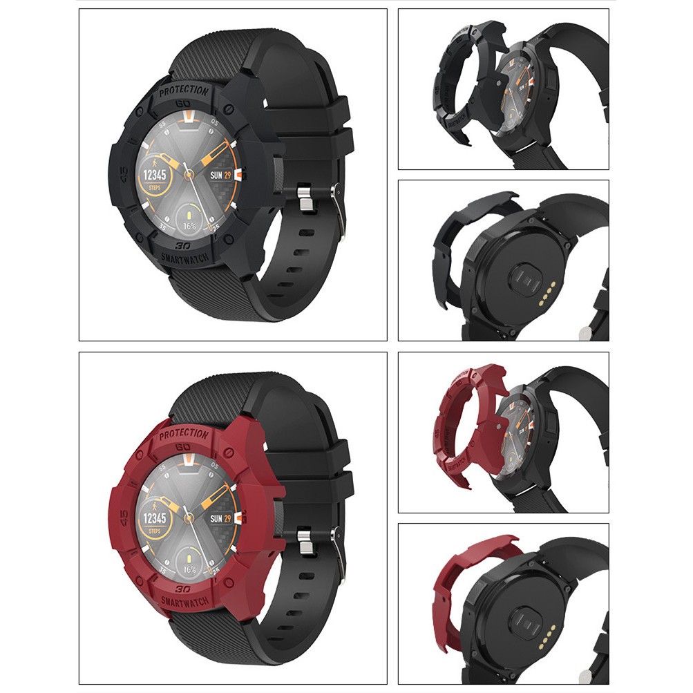 Ốp lưng nhựa PC chống sốc dành cho đồng hồ thông minh Ticwatch S2