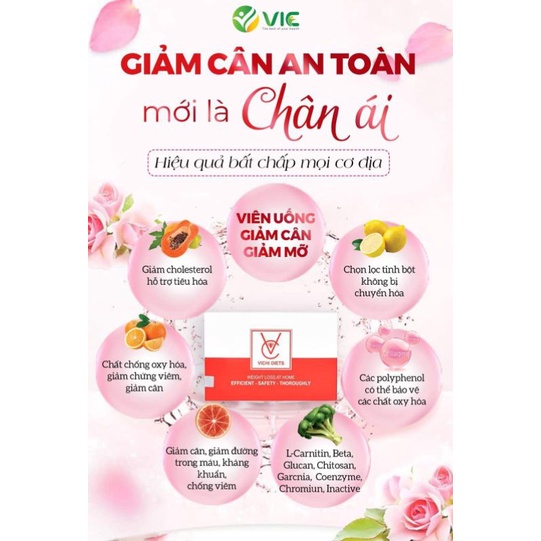 Giảm Cân Vichi ++ Mới Có Team Tặng Kèm Khoá Cân Chính Hãng