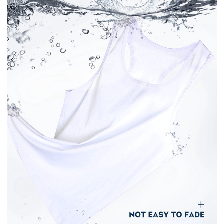 Áo Tank Top Thể Thao Chất Liệu Cotton Co Giãn 090 Thời Trang Mùa Hè Cho Nam
