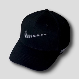 Mũ lưỡi trai đen thêu logo Nike Fashion Free Size