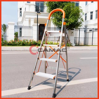 Thang Ghế NinDa 4 Bậc - Thang Nhôm Ghế Dùng Gia Đình