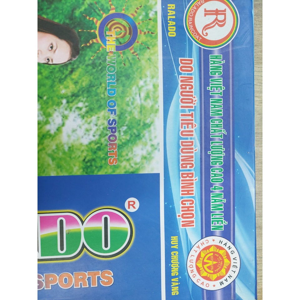 Áo mưa bộ 2 lớp Thủy Sơn mã 61 - BỘ 2 CÔNG DỤNG