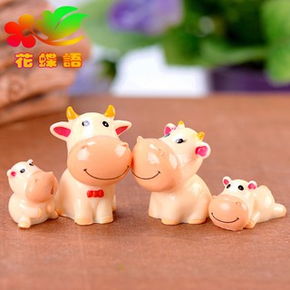 Con bò trang tri tiểu cảnh