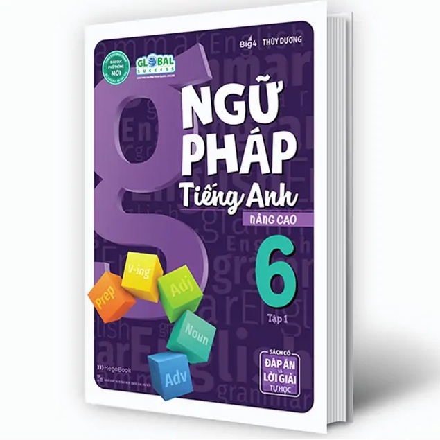 Sách - Combo Ngữ Pháp Tiếng Anh Nâng Cao Lớp 6 Global (2 Tập)