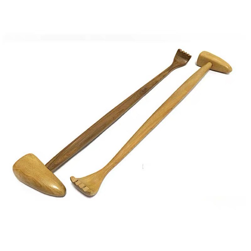 Cây gãi và đấm lưng bằng gỗ thơm - dụng cụ đa năng cho mọi gia đình [MH869] HAHANCO