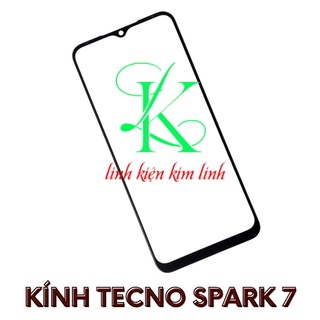 Kính tecno spark 7 ( Kính ép dành cho tecno spark 7 )