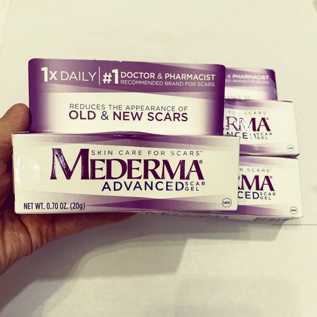Kem mờ sẹo hiệu quả cao Mederma Advanced Scar Gel 20g mẫu mới