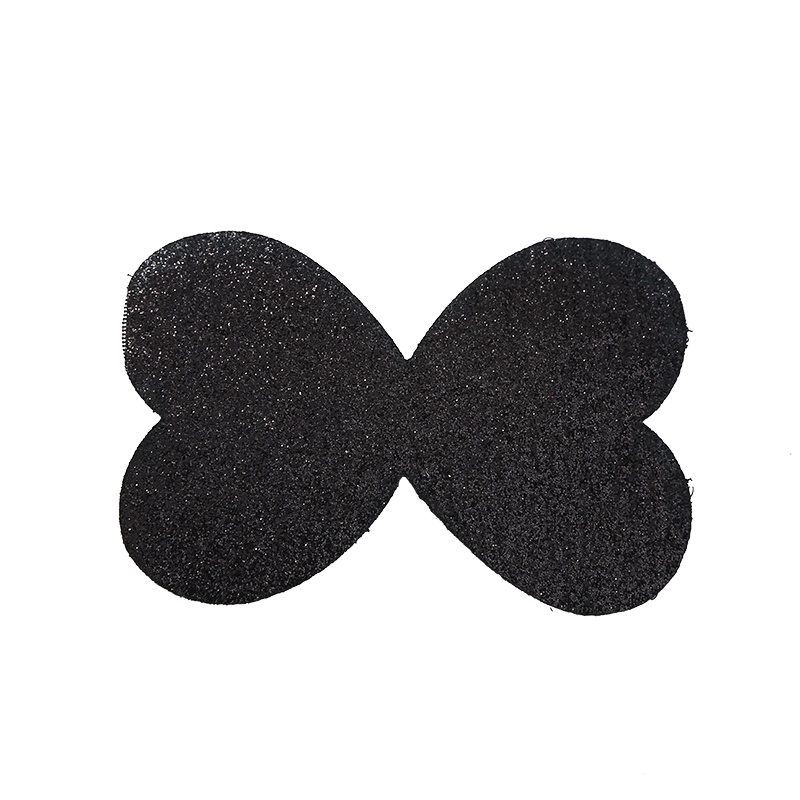 Miếng Dán Trang Trí Tóc Màu Đen Thiết Kế Dễ Thương Dành Cho Nữ