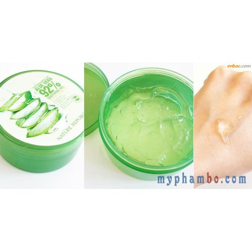 gel lô hội đa năng aloe vera nature republic 92 – Hàn quốc