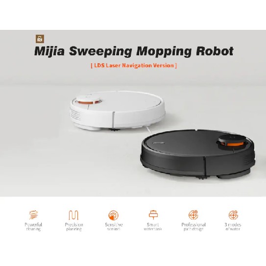 Robot hút bụi lau nhà Xiaomi Mijia Gen 2 Mop P Chính Hãng