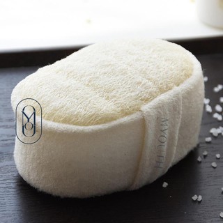 Bông tắm tạo bọt 2 mặt (mềm + tẩy da chết)