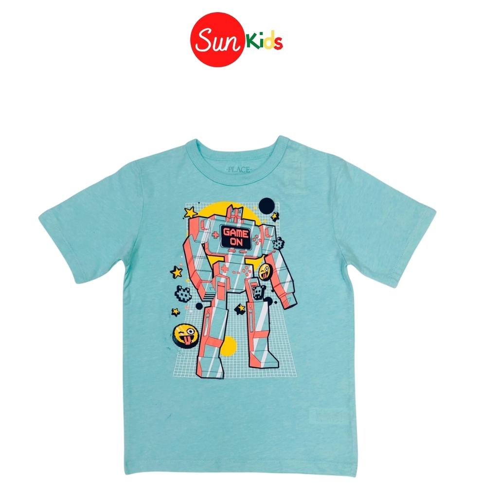 Áo thun bé trai xuất xịn, áo phông cho bé trai, chất cotton, size 5,6-16 tuổi,  - SUNKIDS