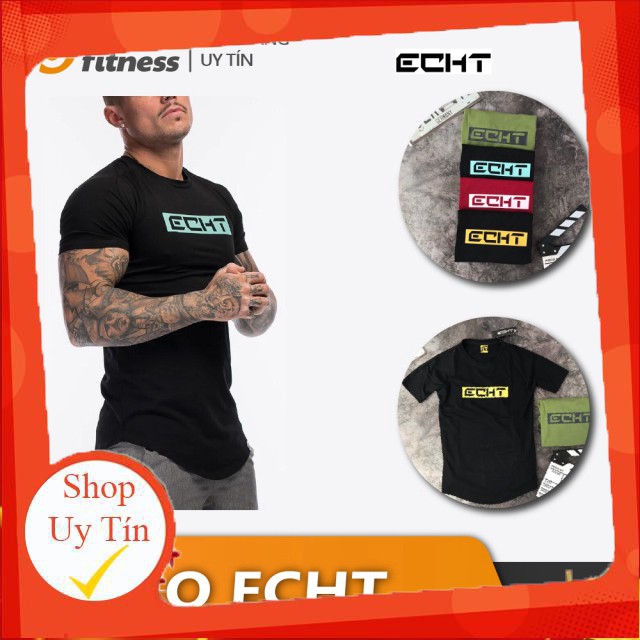 Hàng nhập khẩu Áo thun ECHT cao cấp🚛FREESHIP🚛 Áo tập gym hàng xuất dư xịn - Betafitness Liên hệ mua hàng 084.209.1989