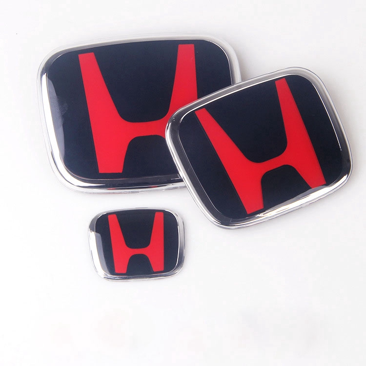 Đối với Honda Civic CRV sửa đổi logo vô lăng xe ô tô H logo Phụ tùng ô tô Honda