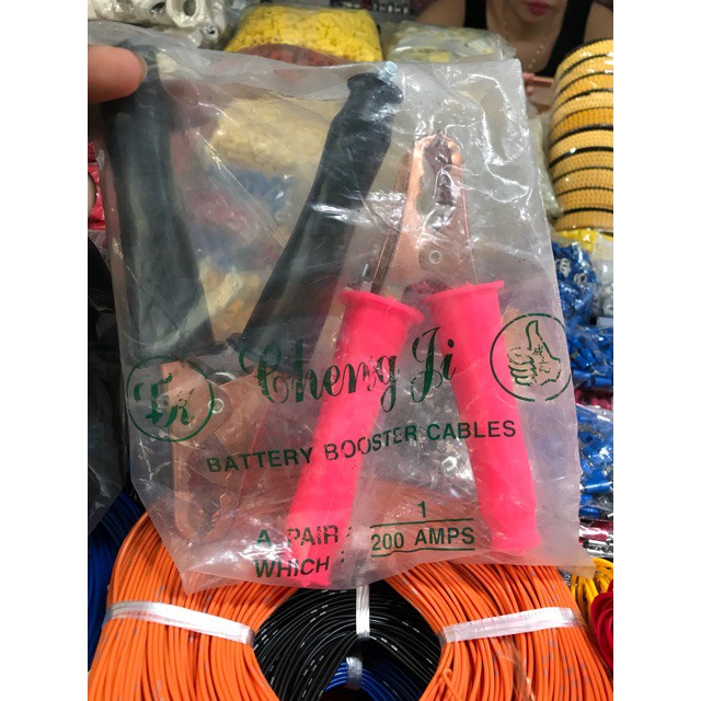 1 cặp Kẹp bình ac quy - Kẹp cá sấu  10Cm 15CM