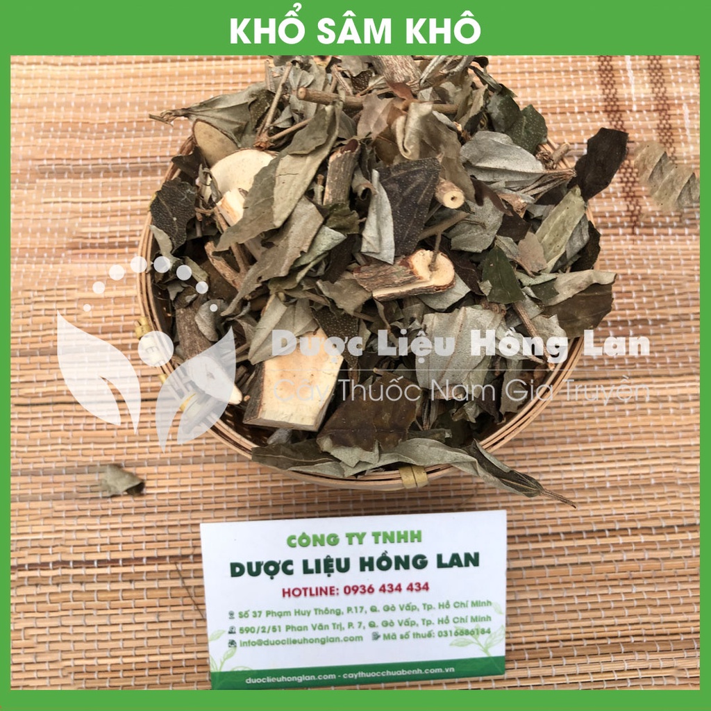 CÂY KHỔ SÂM khô sạch đóng gói 1kg - congtyduoclieuhonglan