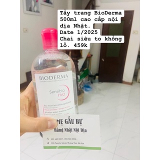 Nước tẩy trang Bio Derma  cao cấp 500ml nội địa Nhật