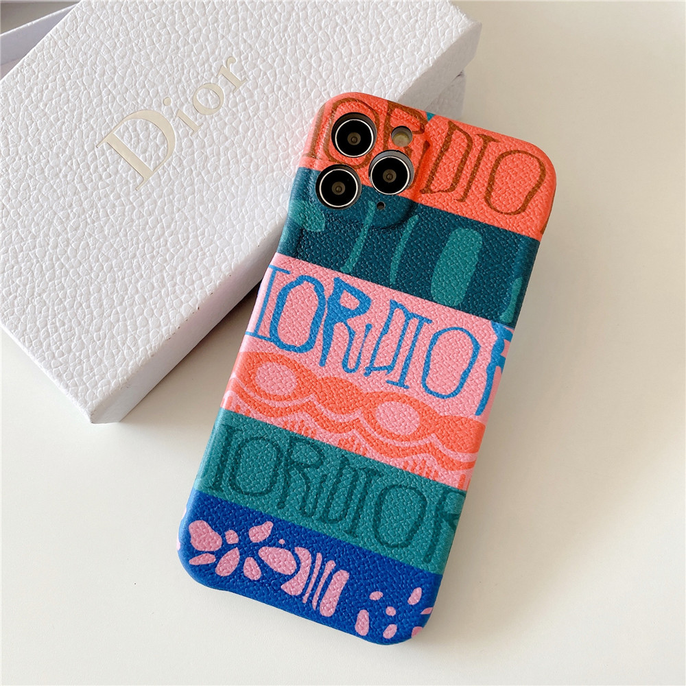 Ốp điện thoại giả da thời trang bảo vệ toàn camera cho IPhone 12pro max 12mini 11 Pro Max XS Max XR SE 2020 7 8 Plus | BigBuy360 - bigbuy360.vn