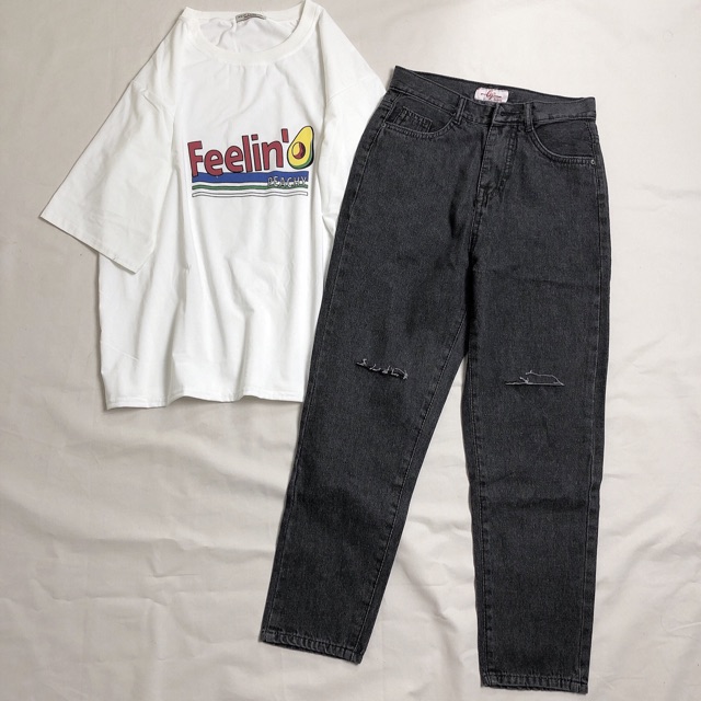 Quần baggy jean