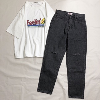 Quần baggy jean