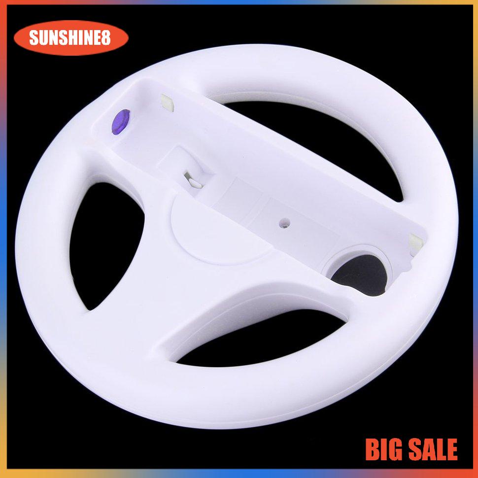 【SUN】Game Racing Steering Wheel for Nintend Wii Mario Kart Remote Controller
