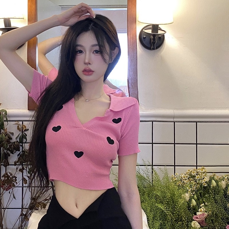 Áo Thun Crop-Top Xinh XắN Cho Nữ
